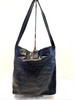 Falor Firenze. Handmade Black Croc Embossed Leather Zip Hobo Shoulder Bag