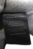 Mackage Gray Wool Black Leather Trim Sleeves,  Collared Jacket
