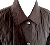 Burberry London UK. Brown Quilted Jacket