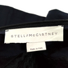 Stella McCartney UK. Navy Blue Rayon, Nylon, Vegan Leather Dress