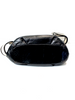 Kitamura Japan. Black Pebbled Leather Shoulder Bag w/Long Attachable Strap