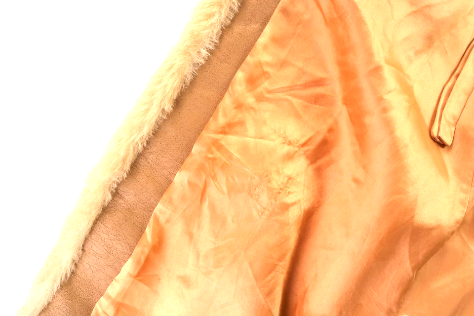 TISSAVEL France Luxurious Faux Fur Fluffy Long Coat Jacket