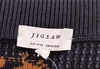 Jigsaw London UK. Black 100% Cotton Long Maxi Skirt