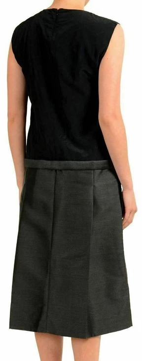 Maison Margiela Paris. NEW. NWOT. 100% Silk Multi-Color Women's Sheath Dress