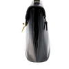 GIVENCHY PARIS. Black Leather Hand Bag / Shoulder Bag, Logo Goldplated.