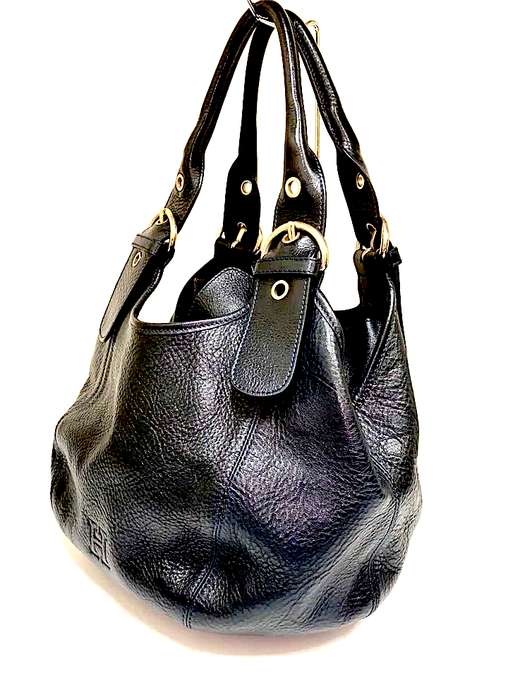 HIROFU JAPAN. Midnite Blue/Black Shoulder Bag / Tote Bag