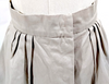 Prada Italy. Beige Cotton/Organic Fibers Blend Skirt