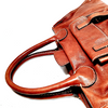Chloe Paris. Phoebe Philo. Cognac Brown Leather XL Weekender Tote Bag / Shoulder Bag