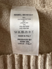 Isabel Benenato Italy. Wheat Color Cotton/Linen Ecru Sweater