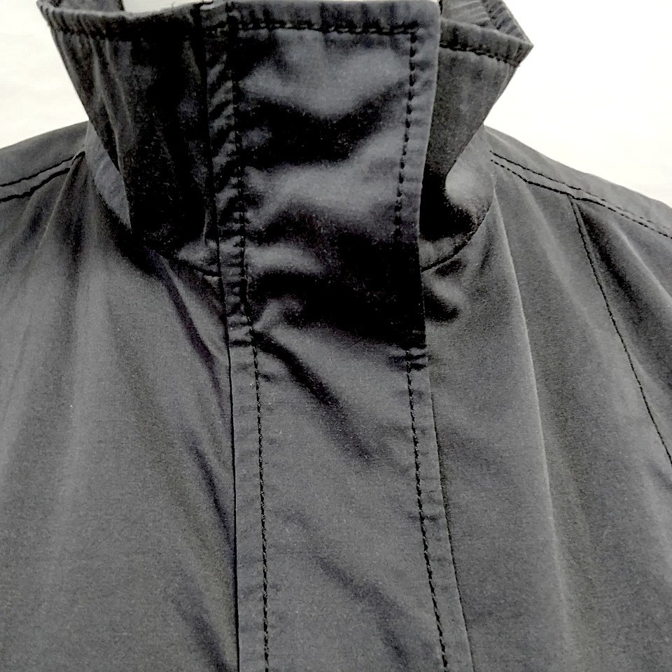 Maxmara Italy. Midnite Blue Tessuto/Cotton/PolyTech Blend Belted Jacket