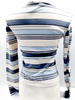 Chanel Paris. Vintage Nylon Polyurethane Striped Shirt