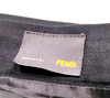 Fendi Italy. Vintage Black Wool, Rayon, Skirt