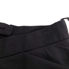 Miu Miu Italy. Black Polyester, Acetate, Nylon Front Zip Skirt
