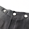 Kansai Yamamoto Japan. Vintage O2 Black Flare Long Skirt