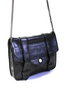 Proenza Schouler NY. Black Leather Mini Crossbody Shoulder Bag