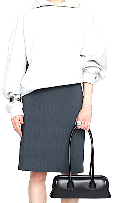 OSOI SEOUL. NWOT. Black Mini Designer Shoulder Bag, Minimalist Handbag