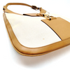 GUCCI ITALY. Vintage Canvas/Leather Shoulder Bag / Hand Bag