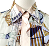 HERMES PARIS. Vintage Sleeveless Print Silk Top