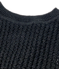 UNITED TOKYO JAPAN. BlackLow-gauge knit dress