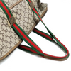 GUCCI italy. PLUS JUMBO XXL Brown Boston Bag Sherry Line Travel Shoulder Bag