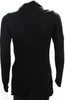 The Row NY. Viscose Blend Black Open Front Long Sleeves Cardigan Top