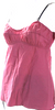 Marni Italy. Coral Pink Cotton Scoop Neck Sleeveless Camisole Top
