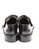 Marni Italy. Single Strap Round Toe Black Patent Leather Oxfords Size 38