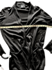 LOST & FOUND Ria Dunn, NEW/NO TAG. Black Ties Cotton Cardigan Top
