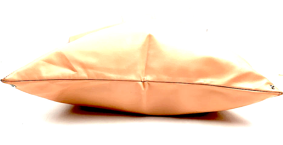Maison Margiela Paris. Beige Vegan Leather Hobo Style Shoulder Bag