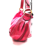 Miu Miu Italy. Pink Distressed Leather Shoulder Bag / Hand Bag