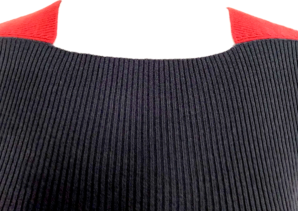 Chanel Paris. Grey Wool, Cashmere Dress