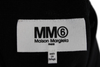 Maison Margiela Paris. MM6. Black Cotton Sleeveless Sweater Dress