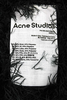 Acne Studios Sweden. NEW W/TAGS. Black Wool/Poly Blend Hairy Web Crew Neck Sweater