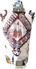 HERMES PARIS. Vintage Sleeveless Print Silk Top
