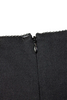 ACNE Studios Sweden. Black Viscose Blend Scoop Neck Sleeveless Corset Close Dress