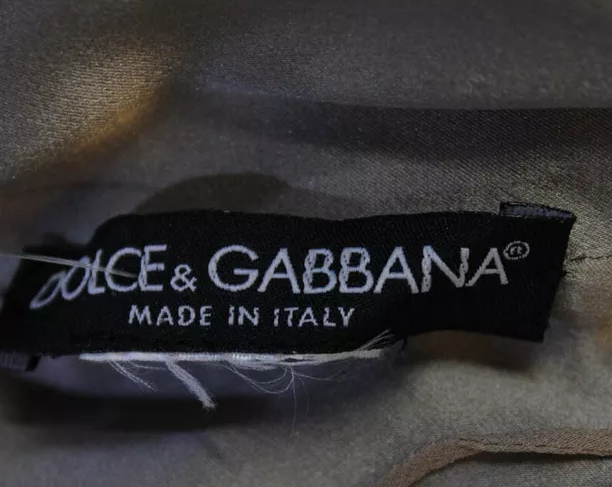 Dolce & Gabbana Italy. Beige Sleeveless Bodycon Midi Dress