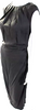 Prada Italy. Gray Pleated Round Neck Sleeveless Ruched Waist Midi Dress