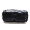Gucci Italy. Black Leather Shoulder Bag w/Attachable Shoulder Strap