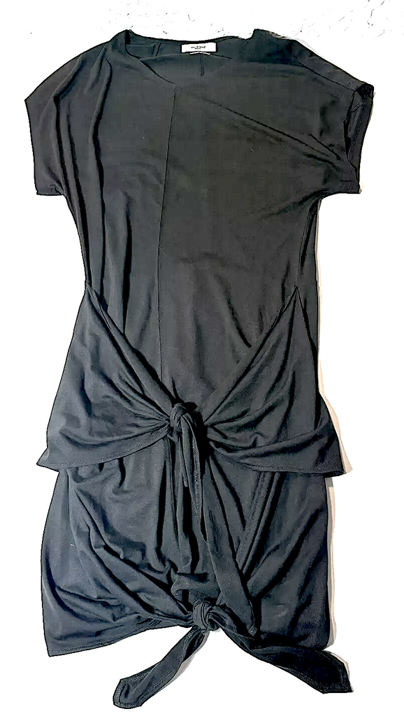 Etoile Isabel Marant. PARIS.  Black Viscose Blend Casual Dress
