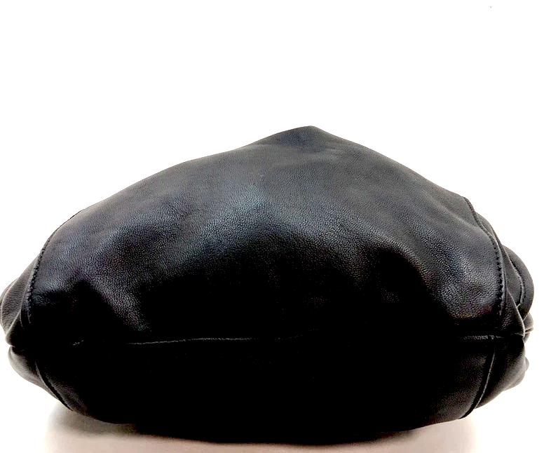 Chloe Paris. Vintage PHOEBE PHILO. Black Leather Shoulder Bag w/Braided Handle