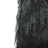 UNITED TOKYO JAPAN. Black Fluffy, Fringe Long Skirt
