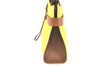GUCCI Italy. Vintage Yellow Canvas/Leather Bamboo Tote Bag/ Shoulder Bag