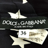 DOLCE&GABBANA ITALY. Black Silk, Cotton, Nylon Printed Dress