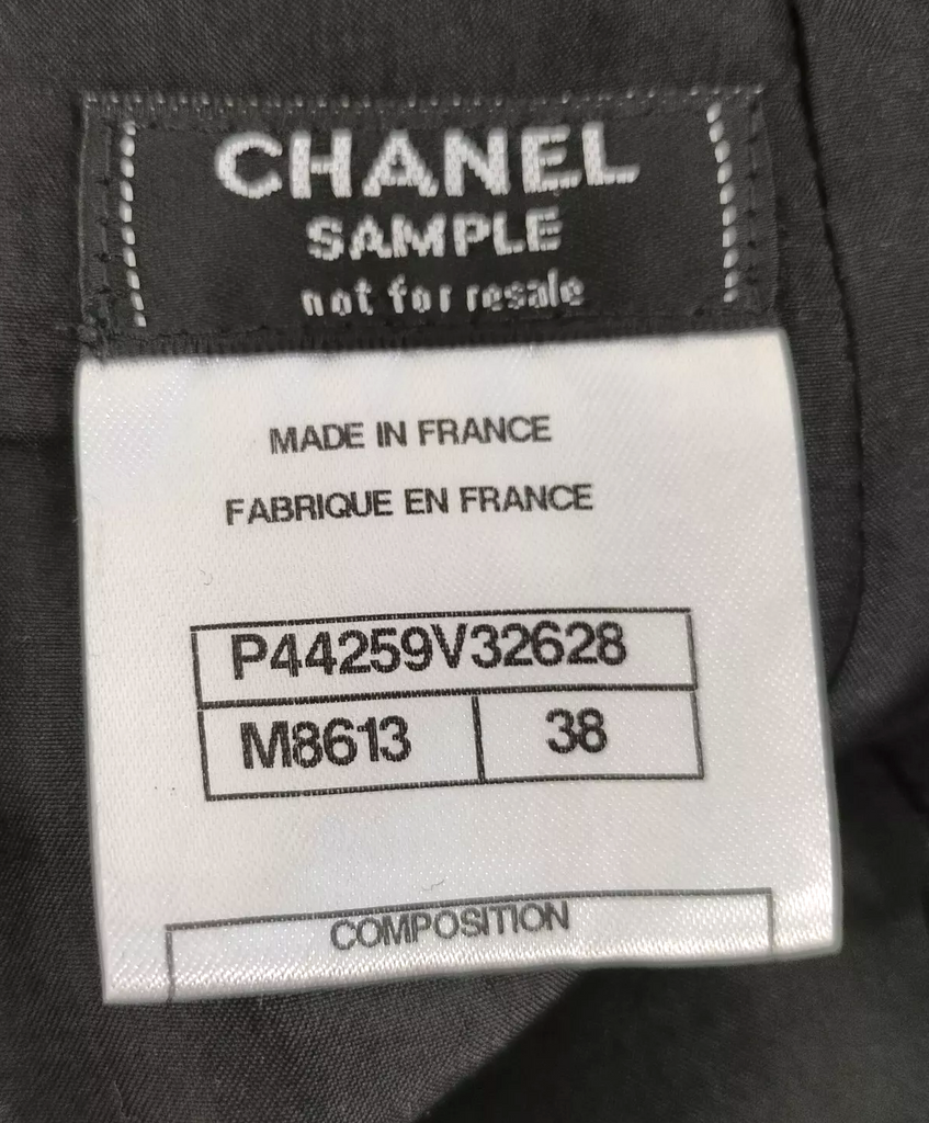 Chanel Paris. Wool, Nylon, Silk, Alpaca Skirt