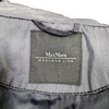 Maxmara Italy. Midnite Blue Tessuto/Cotton/PolyTech Blend Belted Jacket