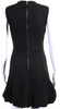 Dolce & Gabbana D&G Italy. Gray Wool Back Zip Scoop Neck Mini Sheath Dress