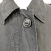 Dolce&Gabbana Italy.  Black Linen Button Jacket/Top