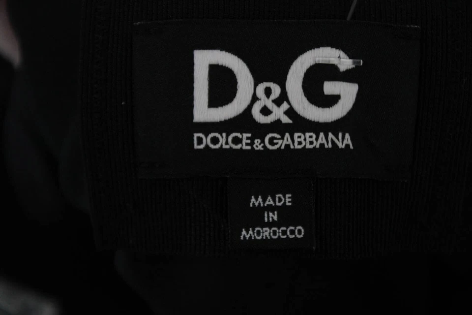 Dolce and Gabbana Italy. D&G Black Wool Long Sleeve Button Blazer Jacket