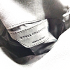 Stella McCartney UK. Black Denim Falabella Star Bag Silver Hardware Shoulder Bag