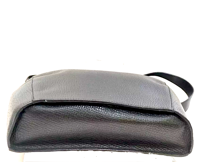 LOEWE MADRID. Black  Leather Shoulder Bag